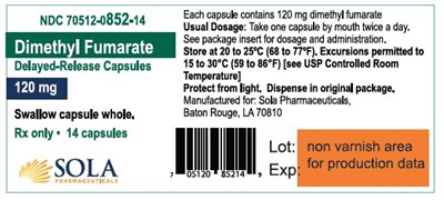 70512-852-14 120 mg label.jpg 70512-852-14 120 mg label - 70512 852 14 120 mg label
